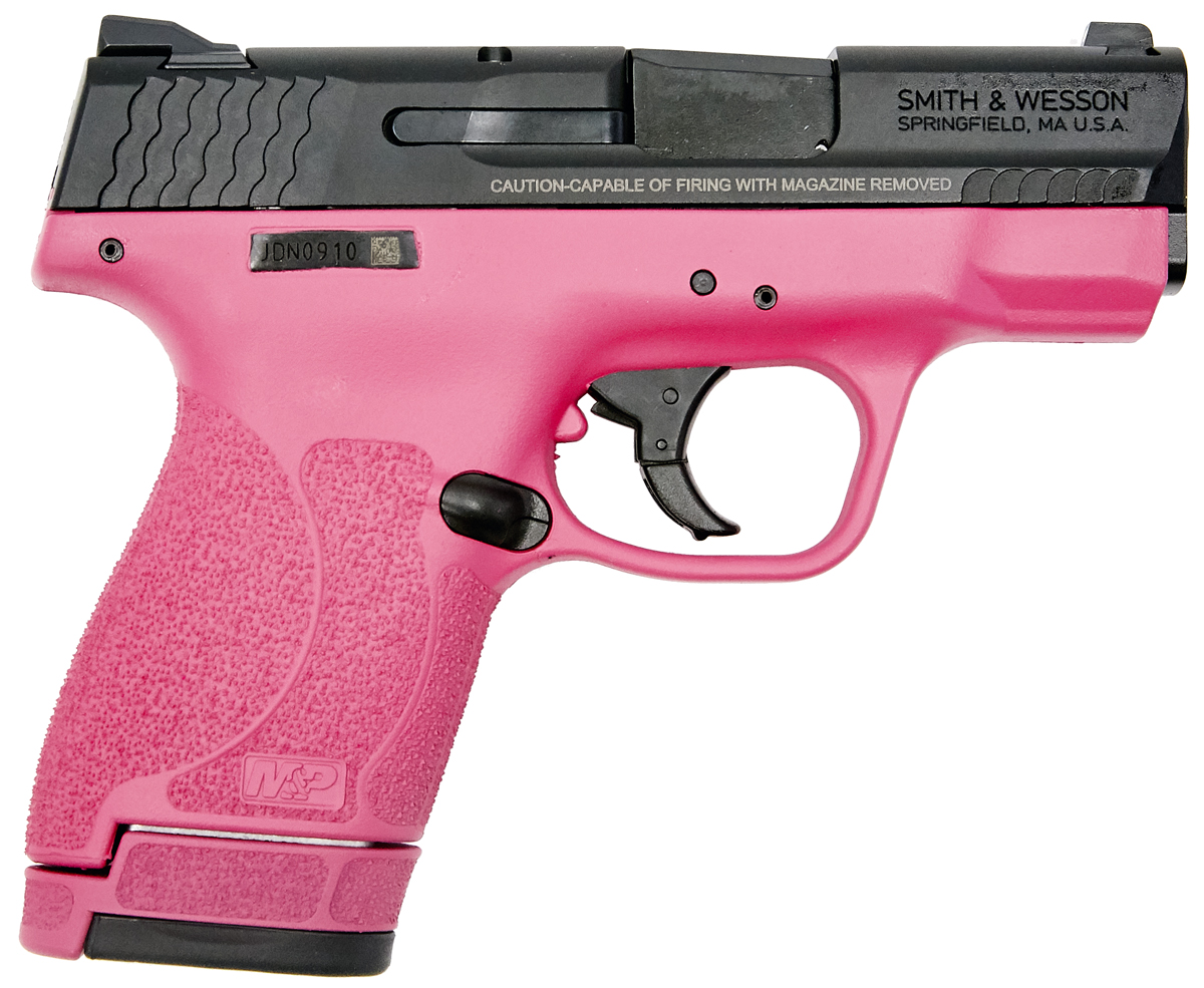 Smith Wesson M P Shield Pink Madness Edition 9mm Pistol.