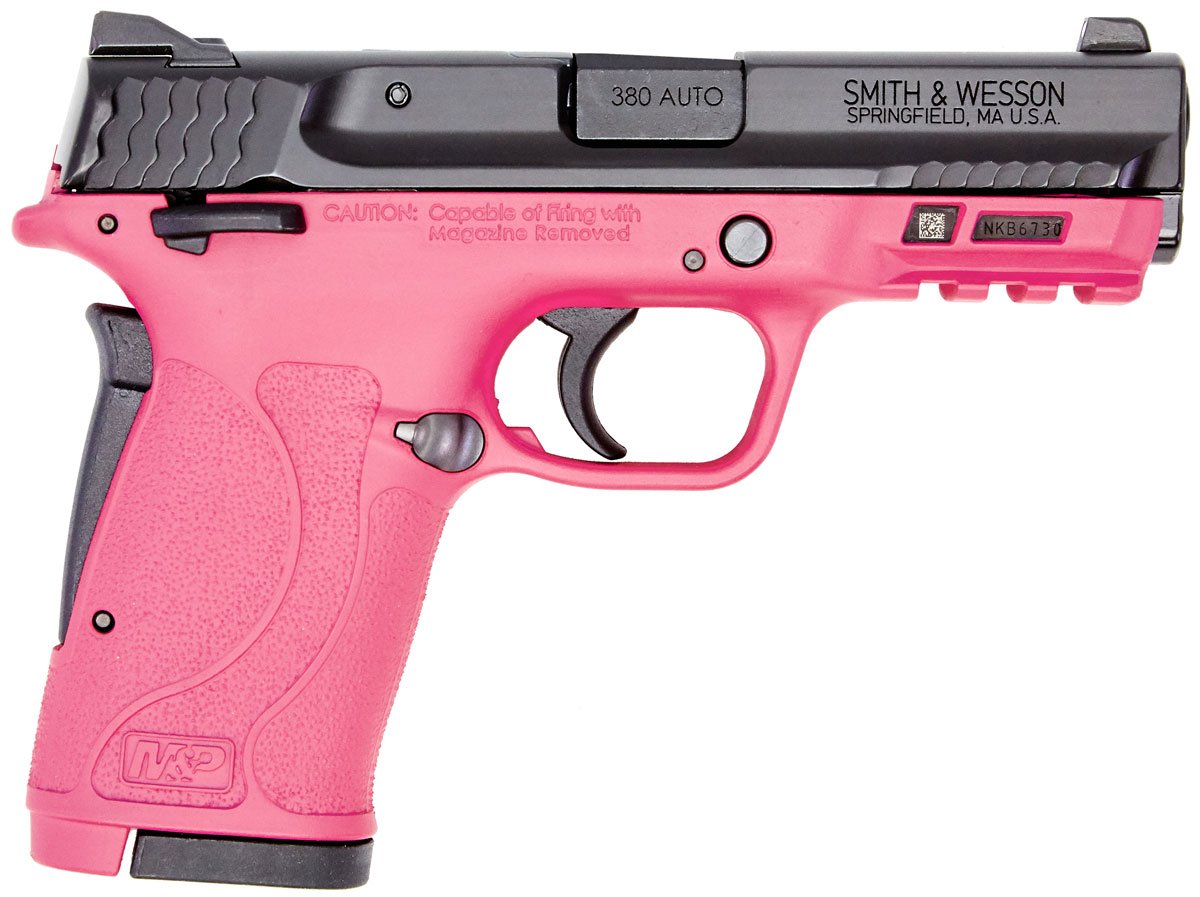 Smith Wesson Shield Ez 380 Pink Madness Edition 380 Acp Pistol Pk Pink Shield 380 Ez Pink Hyatt Gun Store