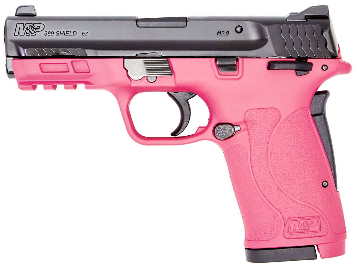 Smith Wesson Shield Ez 380 Pink Madness Edition 380 Acp Pistol Pk Pink Shield 380 Ez Pink Hyatt Gun Store