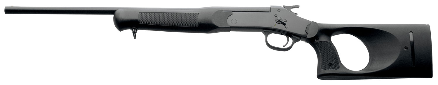 The Tuffy single shot shotgun features a carbon steel barrel, a brass bead ...