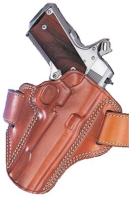 Details about   Colt 1911 5”Barrel #1009# Leather Belt Holster Open Top For Fast Draw 