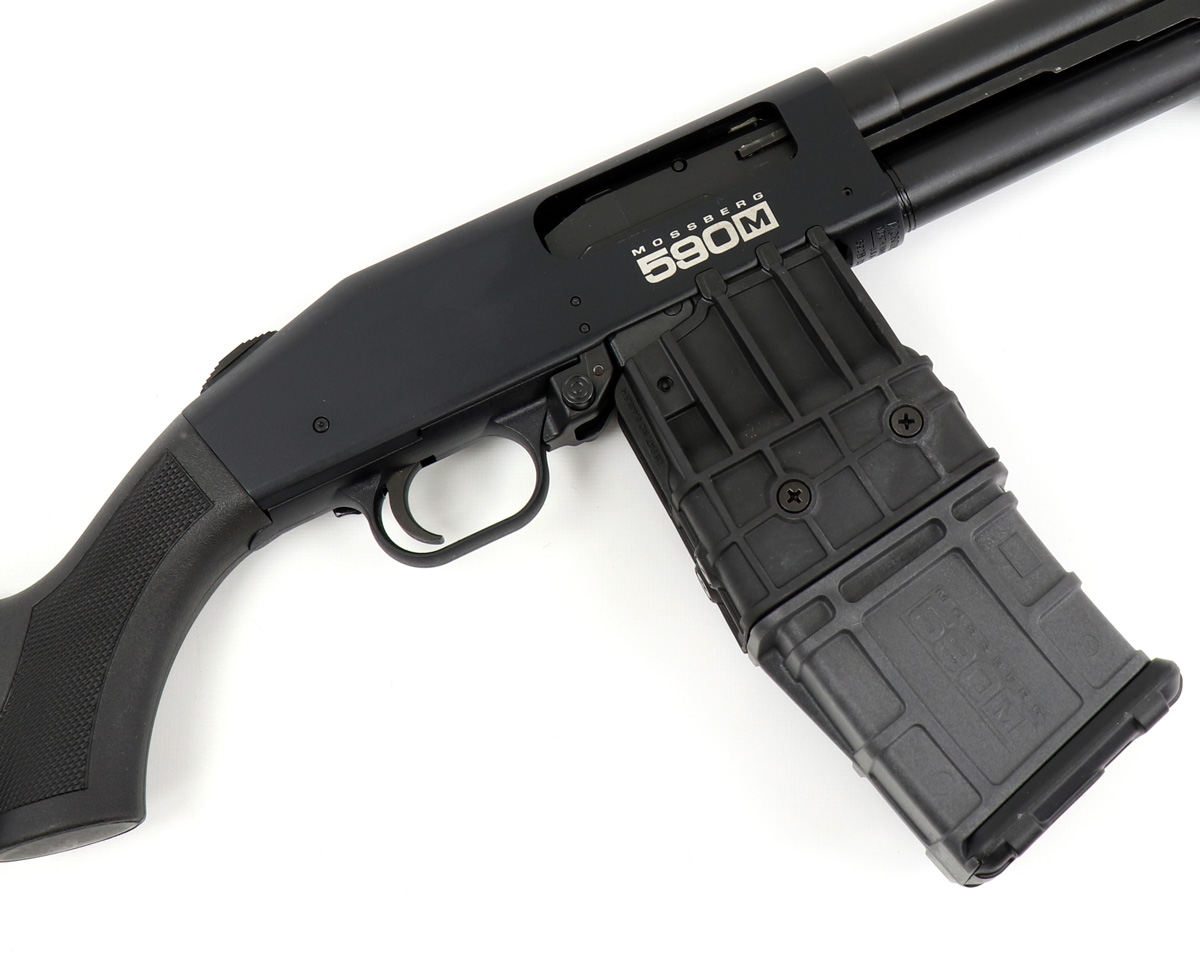 Shotgun Mossberg 590m Magazine Round Ga Mag Tactical Gun Fed Pump.