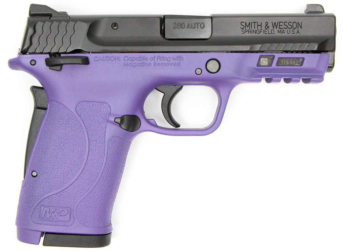Smith & Wesson Shield EZ 380 Purple Passion Edition 380 ACP Pistol.