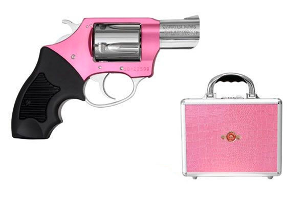 Charter Arms Chic Lady 38 Special Revolver With Pink Case Hyatt Gun Store