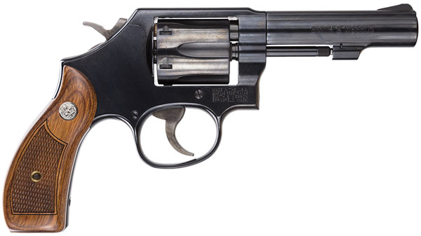 Smith Wesson Model 10 38 Special Revolver 4 Barrel Blue