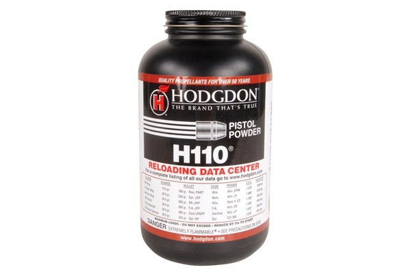 Hodgdon H110 Handgun Powder 1 lb Canister Hodgdon H110 Handgun Powder 1 lb Canister