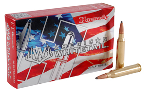 Hornady American Whitetail 7mm-08 Remington 139 Grain Interlock Soft Point, 20 Rounds