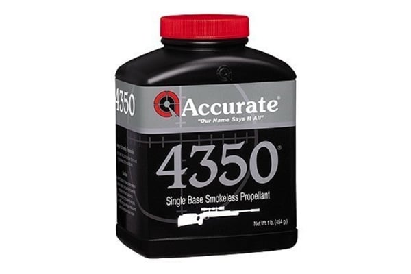 Accurate 4350 Rifle Powder, 1 lb Canister
