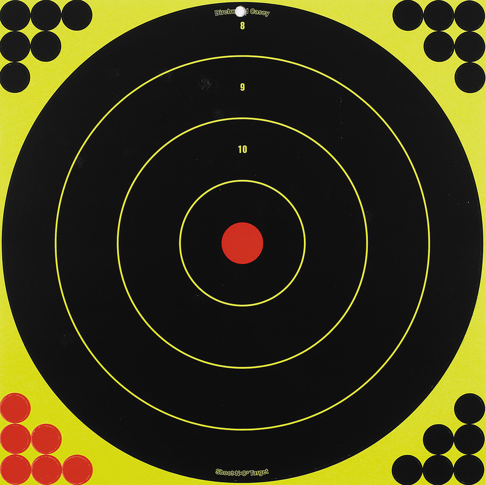 Birchwood Casey Shoot-N-C Self Adhesive Tagert 17.25" Bullseye, 5 Pack