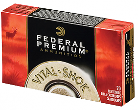 Federal Vital Shok 300 Win Mag 180 Grain Trophy Copper Ammunition 20 Rounds