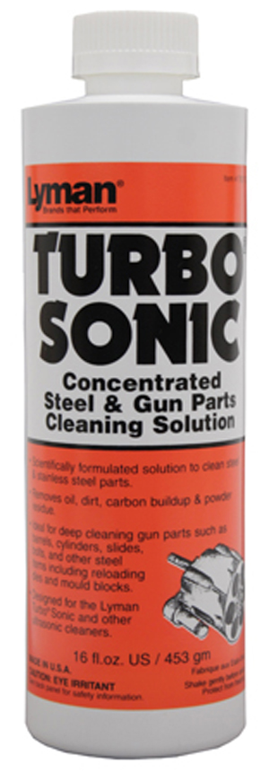 Lyman Turbo Sonic Ultrasonic Steel Cleaning Solution Liquid, 16oz