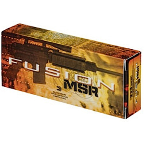 Federal Fusion MSR 223 Rem, 62 Grain, 20 Rounds