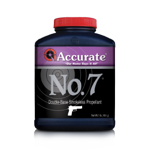 Accurate No. 7 Handgun Powder, 1 lb Canister Accurate No. 7 Handgun Powder, 1 lb Canister