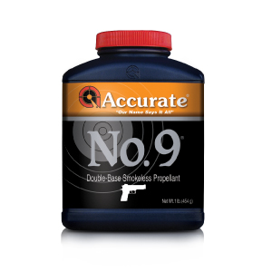 Accurate No. 9 Handgun Powder, 1 lb Canister Accurate No. 9 Handgun Powder, 1 lb Canister