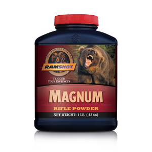 Ramshot Magnum Rifle Powder, 1 lb Canister Ramshot Magnum Rifle Powder, 1 lb Canister