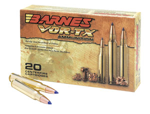 Barnes VOR-TX 300 Winchester Mag 180 Grain TTSX Ammunition 20 Rounds