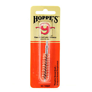 Hoppe's Phosphor Bronze Cleaning Brush 10mm/40 Caliber Pistol