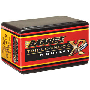Barnes 7mm 120 Grain All Copper Triple-Shock Boattail X Bullet 50 Count