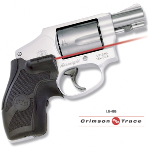Crimson Trace Laser Grips for S&W J Frame Revolvers, Front Activation, Compact Model