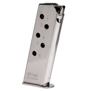 Walther PPK/S Magazine 380 ACP 7 Round Nickel