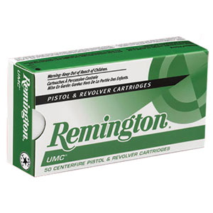 Remington 38 Super +P 130 Grain Metal Case Ammo 50 Rounds