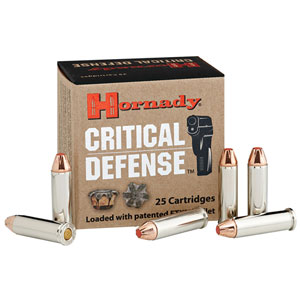 Hornady Critical Defense 32 H&R Mag 80 Grain FTX HP Ammo 25 Rounds