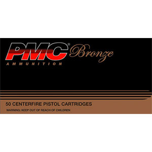 PMC Bronze 10mm 170 Grain JHP Ammo 25 Rounds