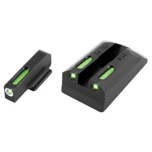 Truglo TFX Fiber Optic Tritium Night Sights Ruger SR9/40/45