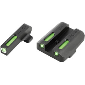 Truglo TFX Fiber Optic Tritium Night Sights for Springfield XD/XDm/XD-S