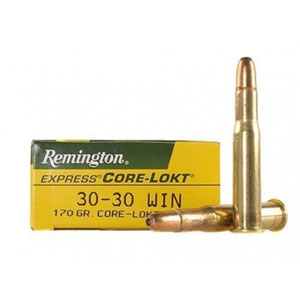 Remington Core-Lokt 30-30 Win 170 Grain Hollow Point Ammo 20 Rounds