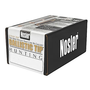 Nosler 6.5mm 140 Grain Hunting Ballistic Tip Bullets 50 Count