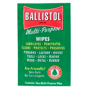 Ballistol Sportsman's Multi-Purpose Oil Wipes