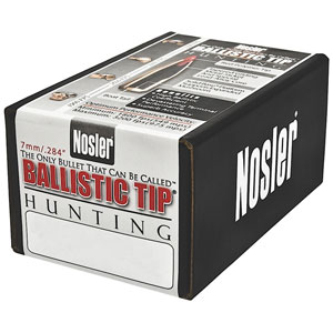 Nosler 30 Cal 125 Grain Spitzer Hunting Ballistic Tip Bullets 50 Count