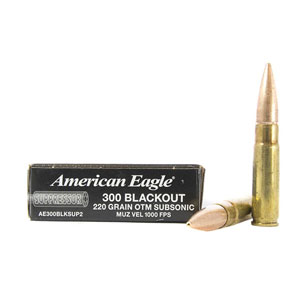 Federal Suppressor 300 AAC Blackout 220 Grain OTM Ammo 20 Rounds