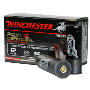 Winchester PDX1 Defender Combo 12 Ga Buck and Slug Ammo 10 Rounds