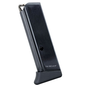 Mec-Gar Walther PPK/S Magazine 380 ACP 7 Rounds Finger Rest