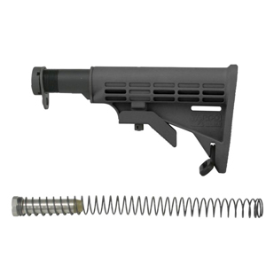 Tapco Fusion AR-15 M-16 Collapsible Buttstock, Black