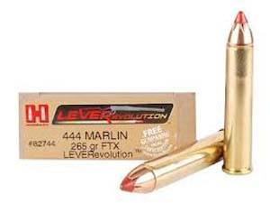 Hornady LEVERevolution 444 Marlin 265 Grain Flex Tip, 20 Rounds