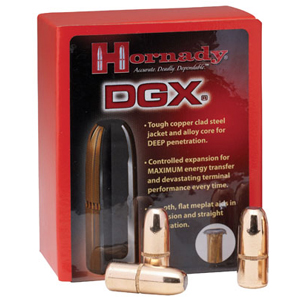 Hornady 450 Caliber (458) 480 Grain DGX Rifle Bullets 50 Count