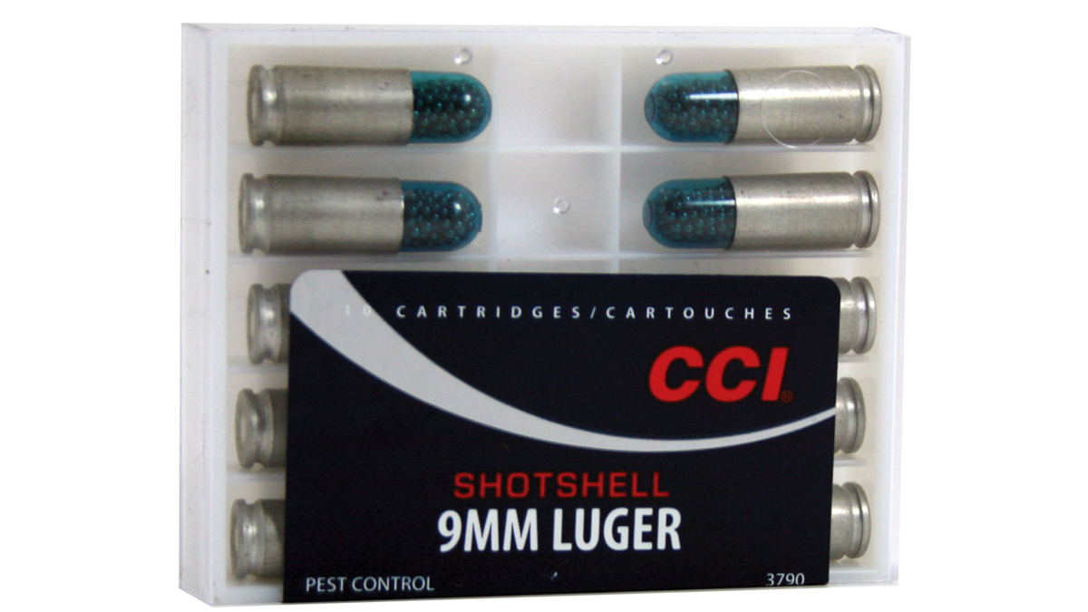 CCI 9mm Shotshell #12 Shot Ammunition 10 Rounds
