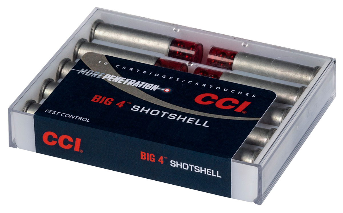 CCI 9mm Big 4 Shotshell #4 Shot Ammunition 10 Rounds