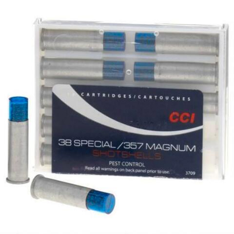 CCI 38 Special/357 Mag Shotshell #9 Shot Ammunition 10 Rounds