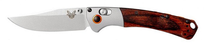 Benchmade 15085-2 Mini Crooked River Dymondwood Folding Knife