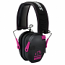 Walker's Razor Slim Black and Pink Electronic Ear Muffs