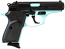 Bersa Thunder 380 ACP Pistol, Robin Egg Blue Frame