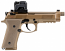 Beretta M9A4 RDO 9mm Flat Dark Earth Pistol - Type G Decocker Only with Steiner MPS Red Dot