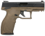 Taurus TX22 22LR Pistol 16-Round Capacity with Midnight Bronze Frame