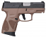 Taurus G2C 9mm Pistol Black Coyote Brown