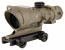 Trijicon ACOG 4x32 Flat Dark Earth Dual Illuminated Red Crosshair .223 BAC Reticle w/ TA51 Mount