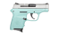 Smith & Wesson M&P Bodyguard 380 ACP Pistol No Laser with Robin's Egg Blue Cerakote Frame and Silver Slide